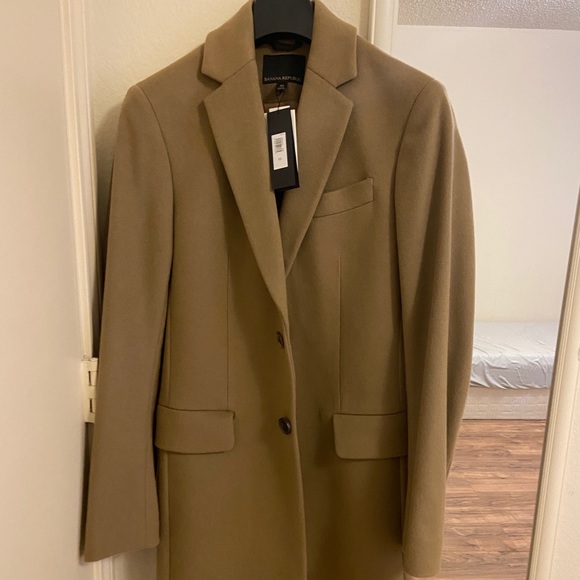 Banana Republic Jackets & Coats Unisex Wool Coat Tan Poshmark